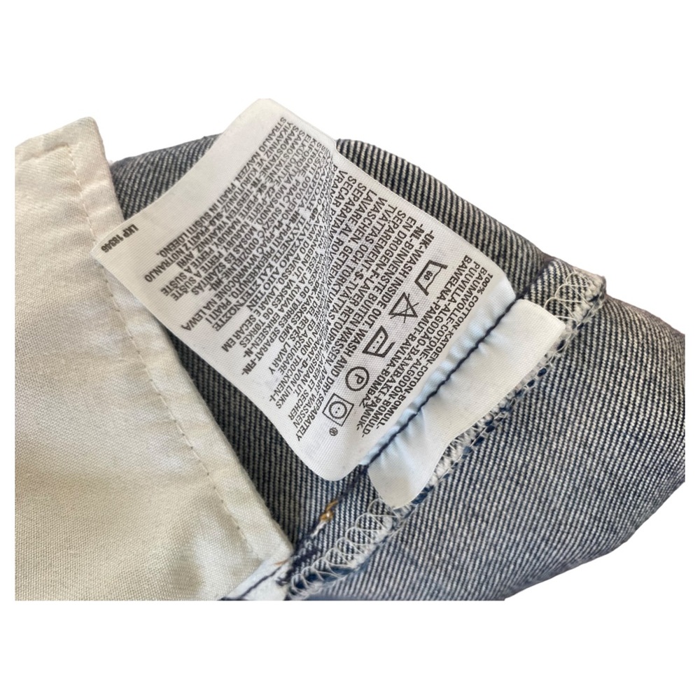 NWOT LEVI’S 501 FOR ANTHRO HIGH WAISTED BUTTON FLY STRAIGHT LEG THE OG OF JEANS - Picture 12 of 16